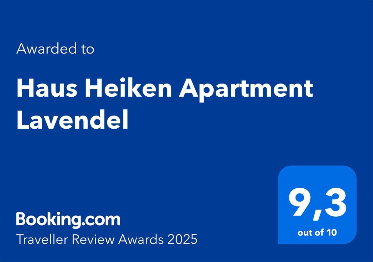 Haus Heiken Apartment Lavendel Альтенбург Экстерьер фото